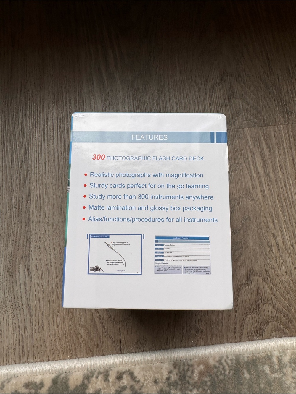 Surgical Instruments Flashcards - Blue/Turquoise - Picture 3 of 4